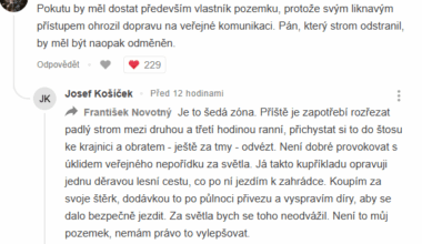 Taky za tmy vylepšujete obecní cesty a tak?