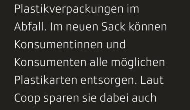 echt jetzt COOP ?