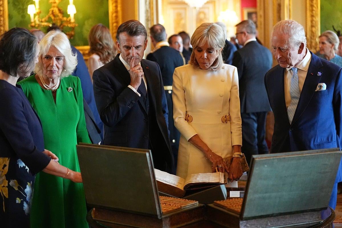 French president, Kate and William attend star-studded banquet hosted by King Charles