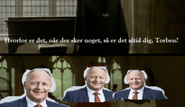 Torben har travlt med at være træls.