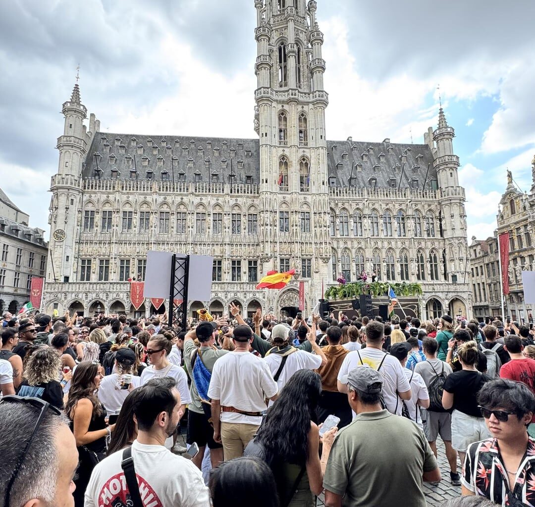 Tomorrowland dance party in BXL