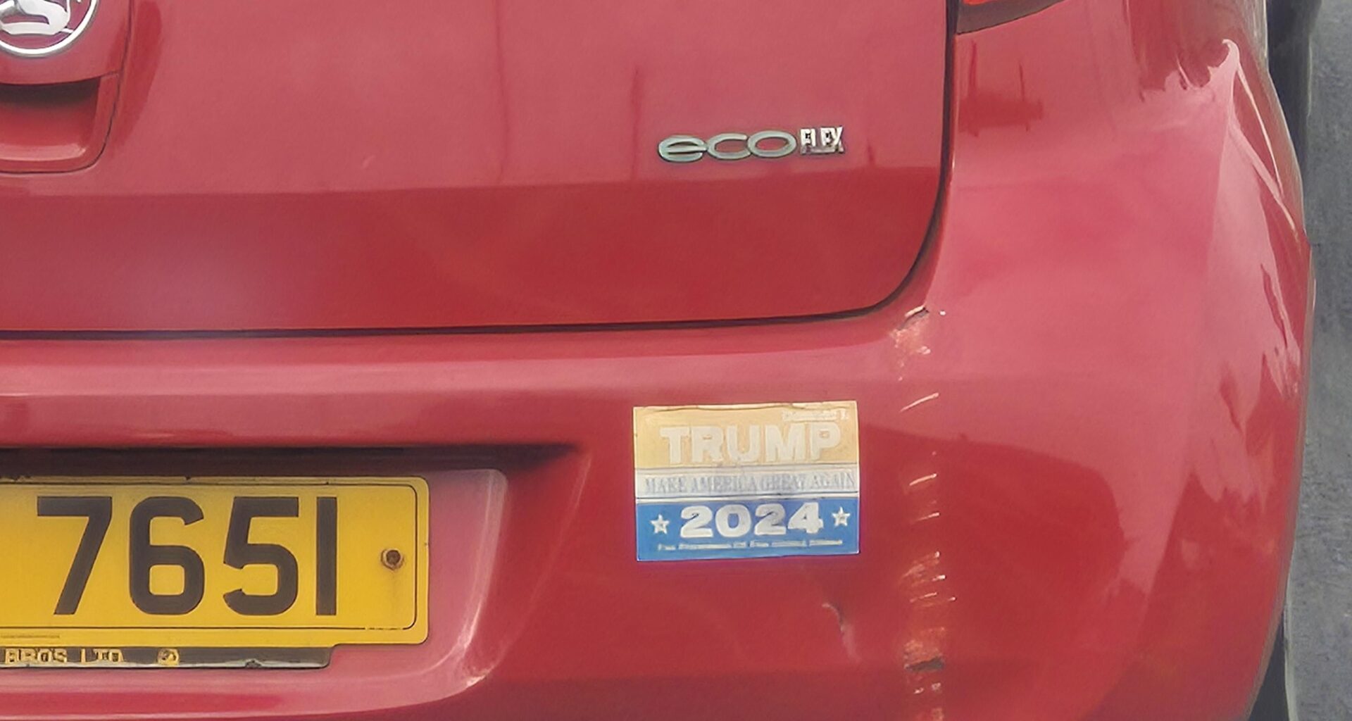Seen in Derry traffic today