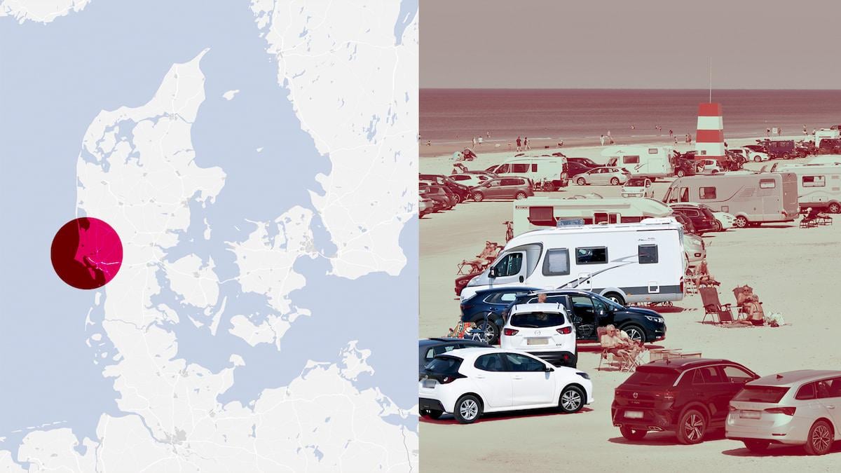 'Alt, alt, alt for mange': Dansk ferieby går fra 300 beboere til 30.000 turister om dagen