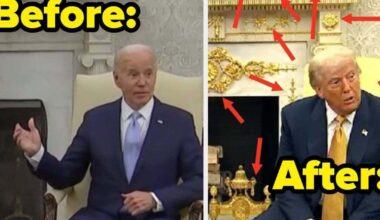 This 'Then And Now' Picture Of The Oval Office Is Going Viral And Says So, So Much About The Trump Administration