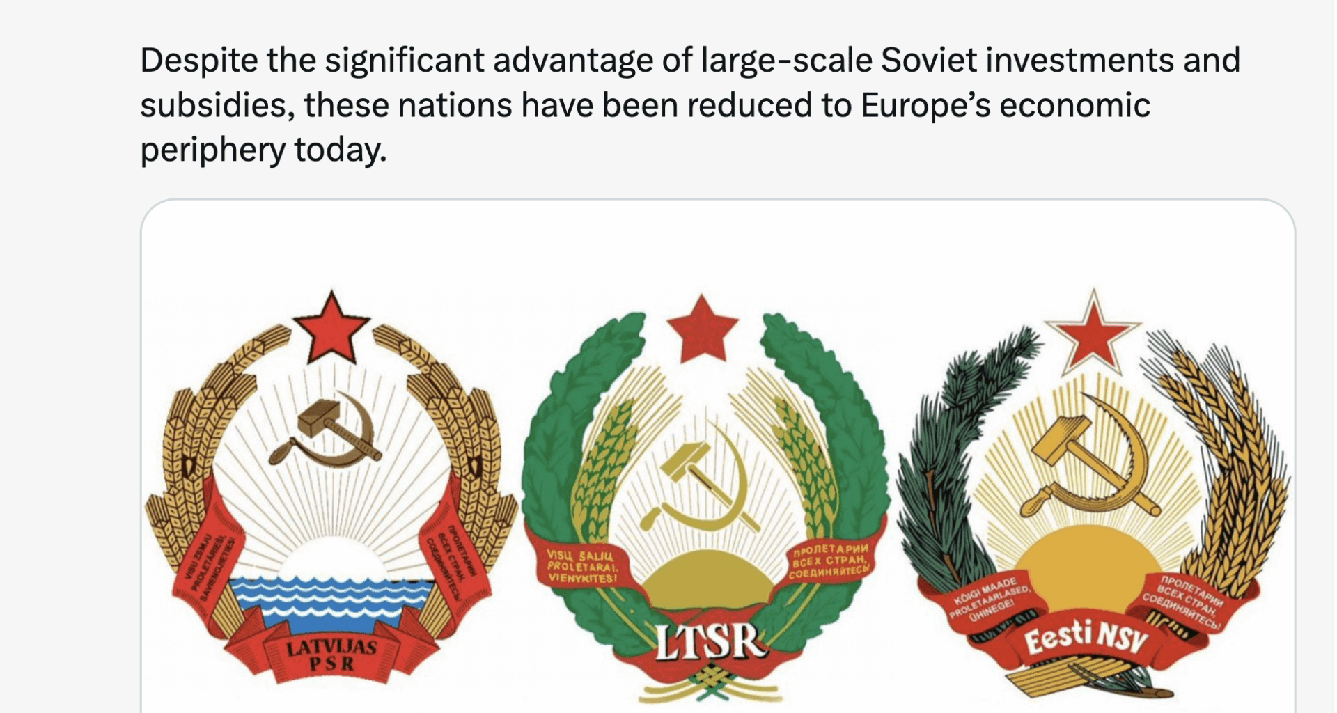 Russia is totally not interested in any territorial conquest beyond Ukraine