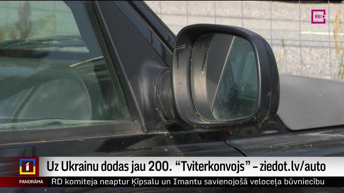 200th 'Twitter convoy' leaves Latvia for Ukraine / Article