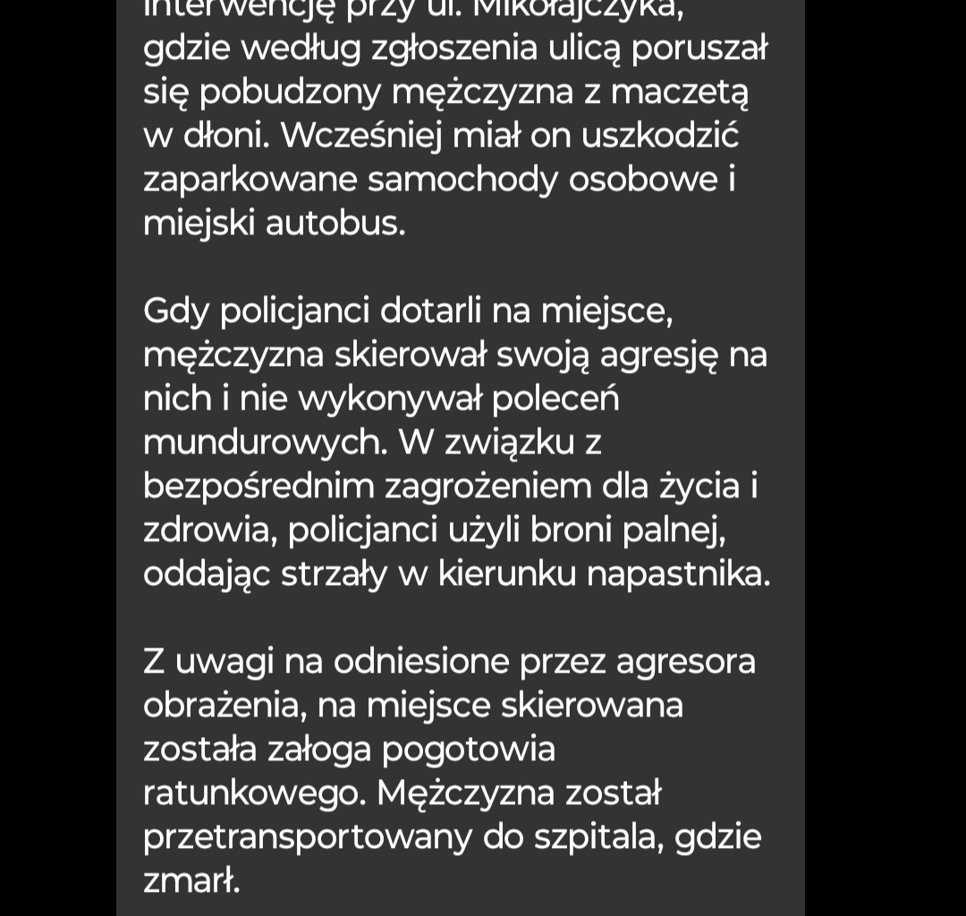 Atak na policjantów