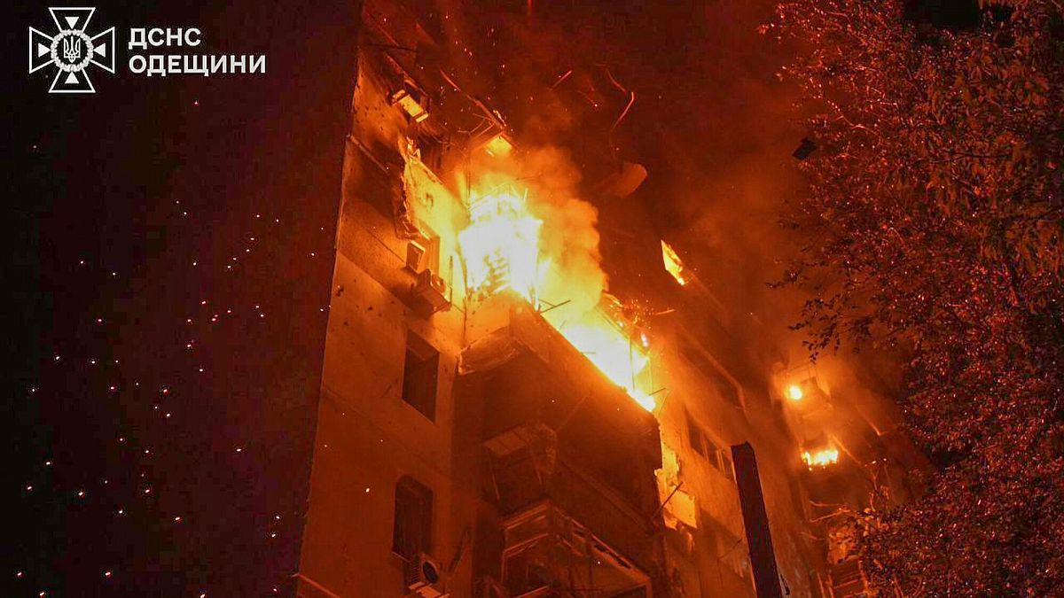 Bombardements massifs sur l'Ukraine