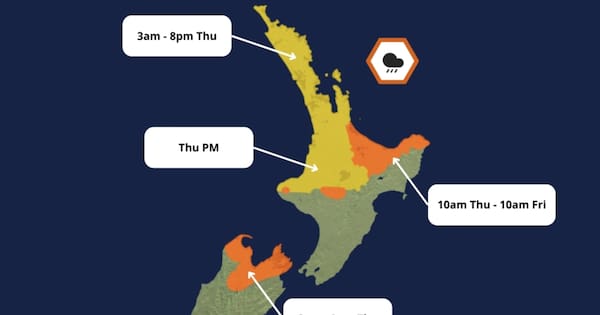 Heavy rain alerts for upper North Island, Nelson-Tasman braces for new onslaught