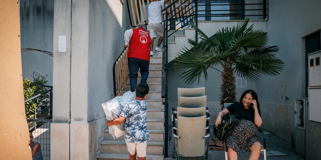 de vivir cuatro en una habitación a una casa de 200m2 por 260 euros
