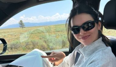 Kendall Jenner's Bike Shorts Were So Princess Diana Coded