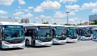 Germany Relaunches Zero-Emission Bus Funding: Up to 80% Covered for Hydrogen and Electric Fleets