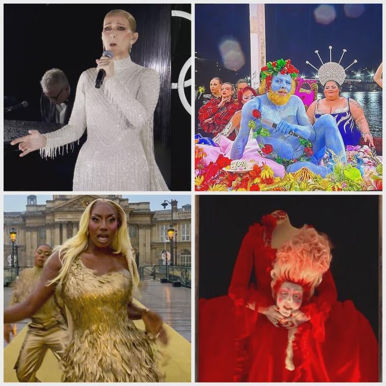 One year ago today, the Paris Olympics began with a unique opening ceremony.