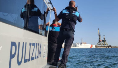 Four Maltese police officers participating in Frontex-led maritime operation in the Black Sea