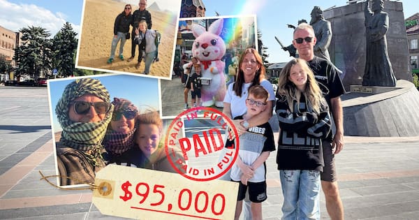 How a Kiwi family crushed a $95k debt while travelling the globe