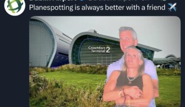 Wild response from Dublin Airport.