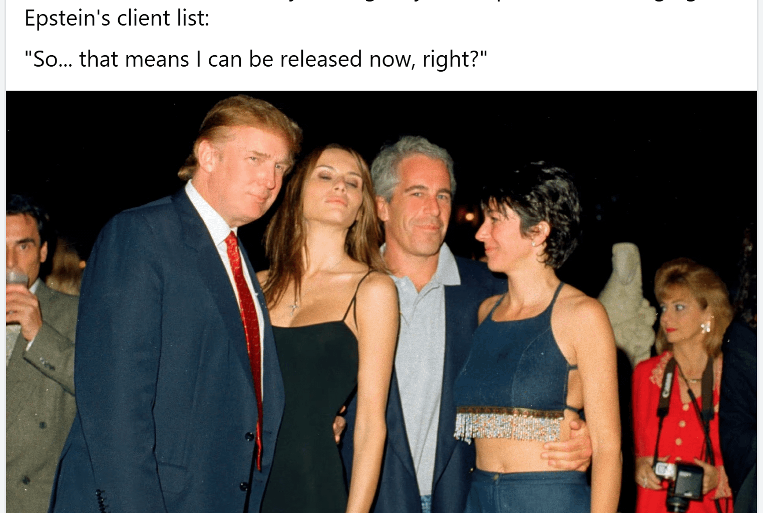 She might be found self-deleted soon.