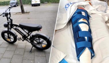 Vader waarschuwt voor fatbikes na ernstige val zoon: ‘Lag huilend van de pijn op de grond’