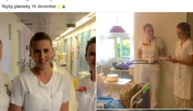 Mette F efter en dags praktik som sygeplejerske i 2018