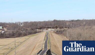 More than 18,000 properties that sit downstream of a series of a century-old Ohio dam are at risk of flooding over the next three decades, according to climate data, as Trump axes key infrastructure funding.
