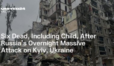 Six Dead, Including Child, After Russia’s Overnight Massive Attack on Kyiv, Ukraine