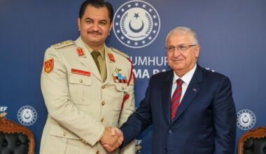 Turkey defense chief meets Saddam Hifter as thaw with Libya continues