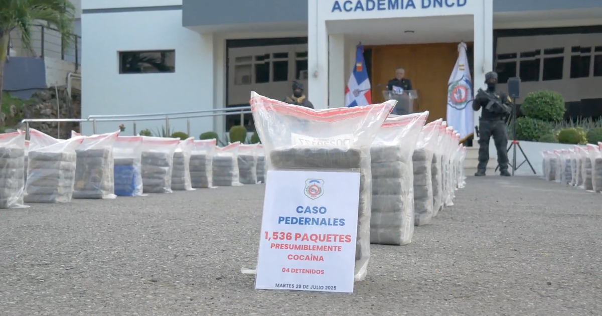 Dominican authorities find 1.5 tons of cocaine after boat chase lasting more than 12 hours