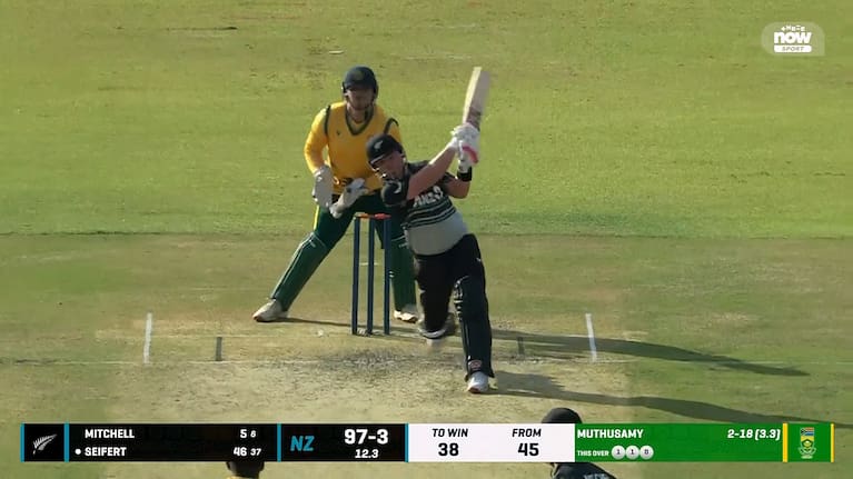 Seifert and Devon Conway (14) combined for the tournament’s highest tally in the batting power play.