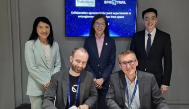 Thales quantum satellite