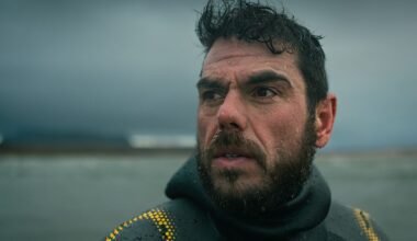 Ross Edgley Iceland swim. Pic: James Appleton/BMW
