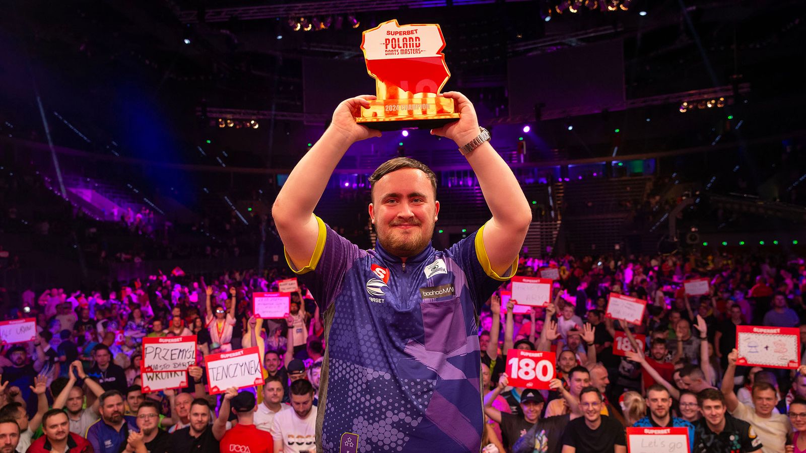 Luke Littler defends his Poland Darts Masters crown in Gliwice