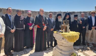 Latin Patriarchate of Jerusalem - Statement of the Patriarchs and Heads of the Churches in Jerusalem during the Solidarity Visit to Taybeh