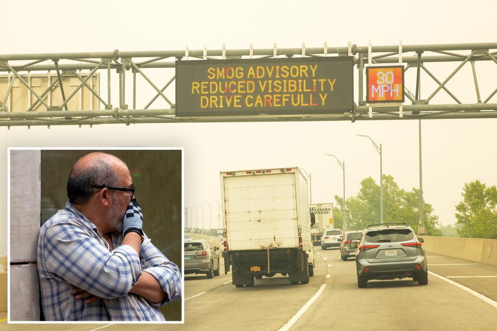 NY issues air alert as wildfire smoke spreads from Canada
