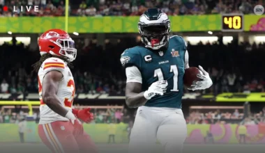 Chicago native Pope Leo XIV receives Philadelphia Eagles gift celebrating Super Bowl win image