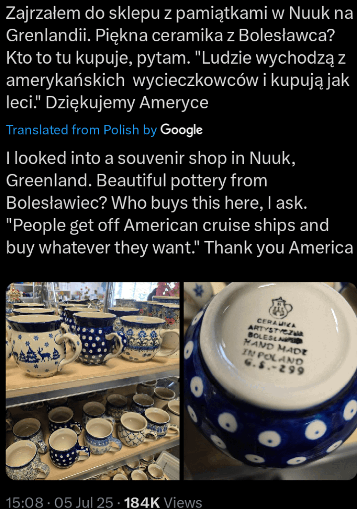Bolesławiec in Greenland
