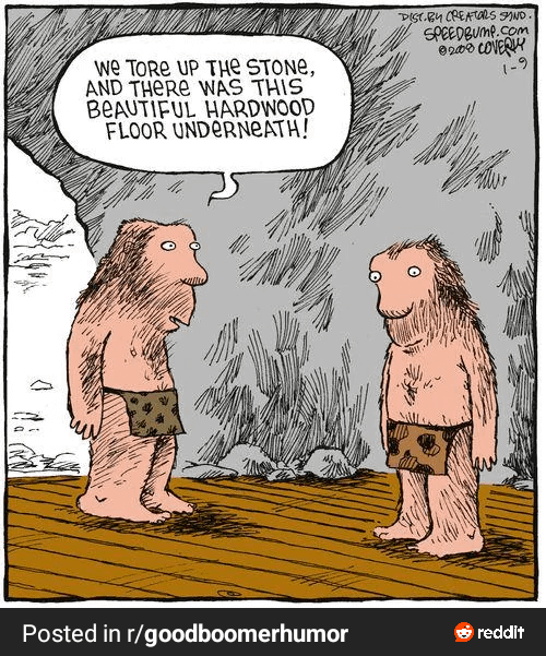 The first cave renovation
