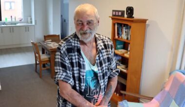 Pensioner moves from leaky caravan to new elder village