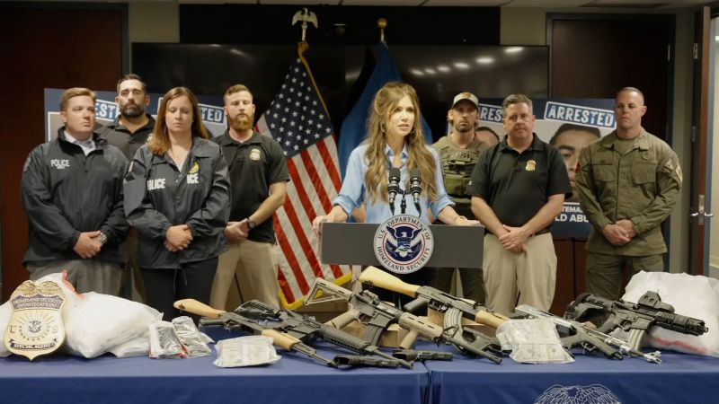 DHS Secretary Noem vows to ramp up deportations with funding boost from Trump’s domestic policy law