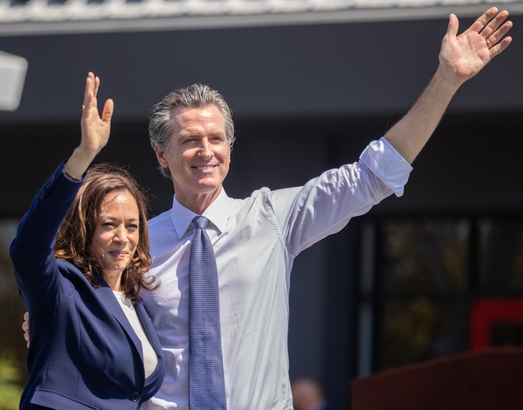 Harris and Newsom diverge as polling shows Democrats’ race is wide open – Orange County Register