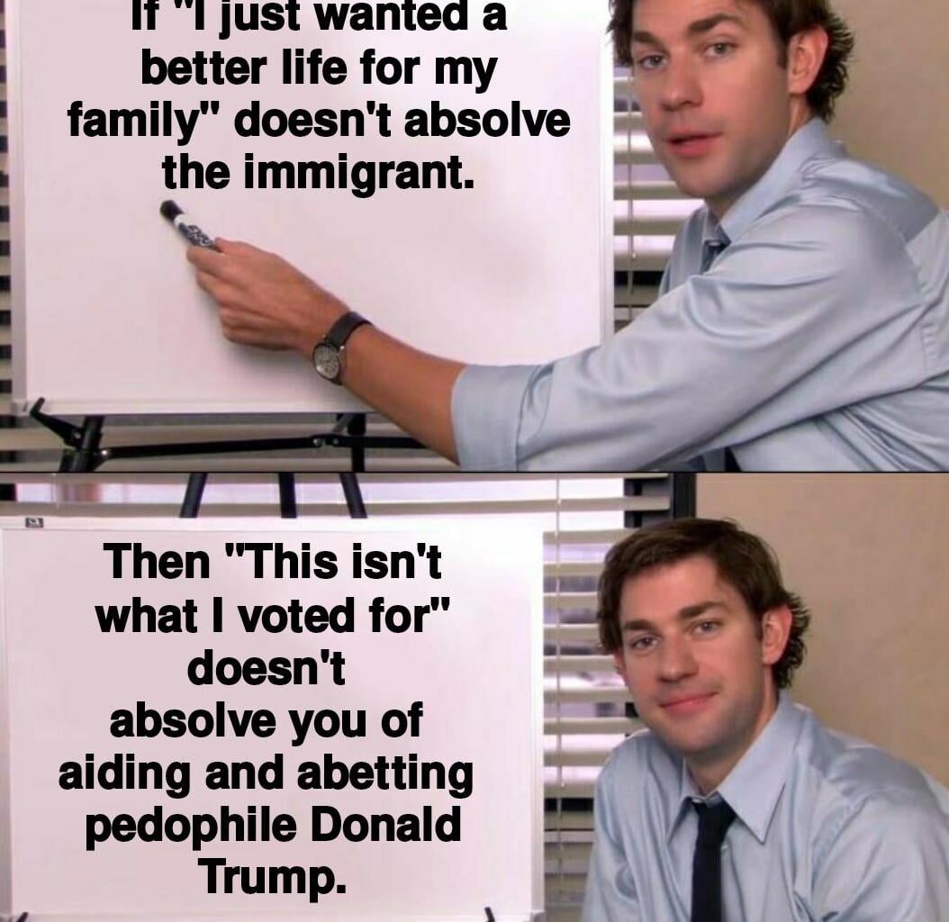 That's a felony, and where I come from, felons can't vote.