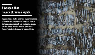 A weapon that haunts the Ukrainian nights. Russian forces use deadly cluster munitions to devastate residential communities under cover of darkness, wreaking death and destruction throughout Ukraine. These merciless strikes highlight Moscow's flagrant disdain for innocent life.