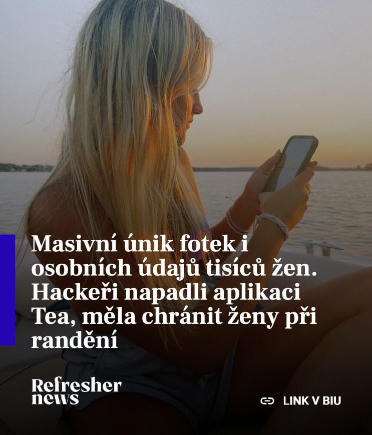 Hackeři napadli aplikaci Tea