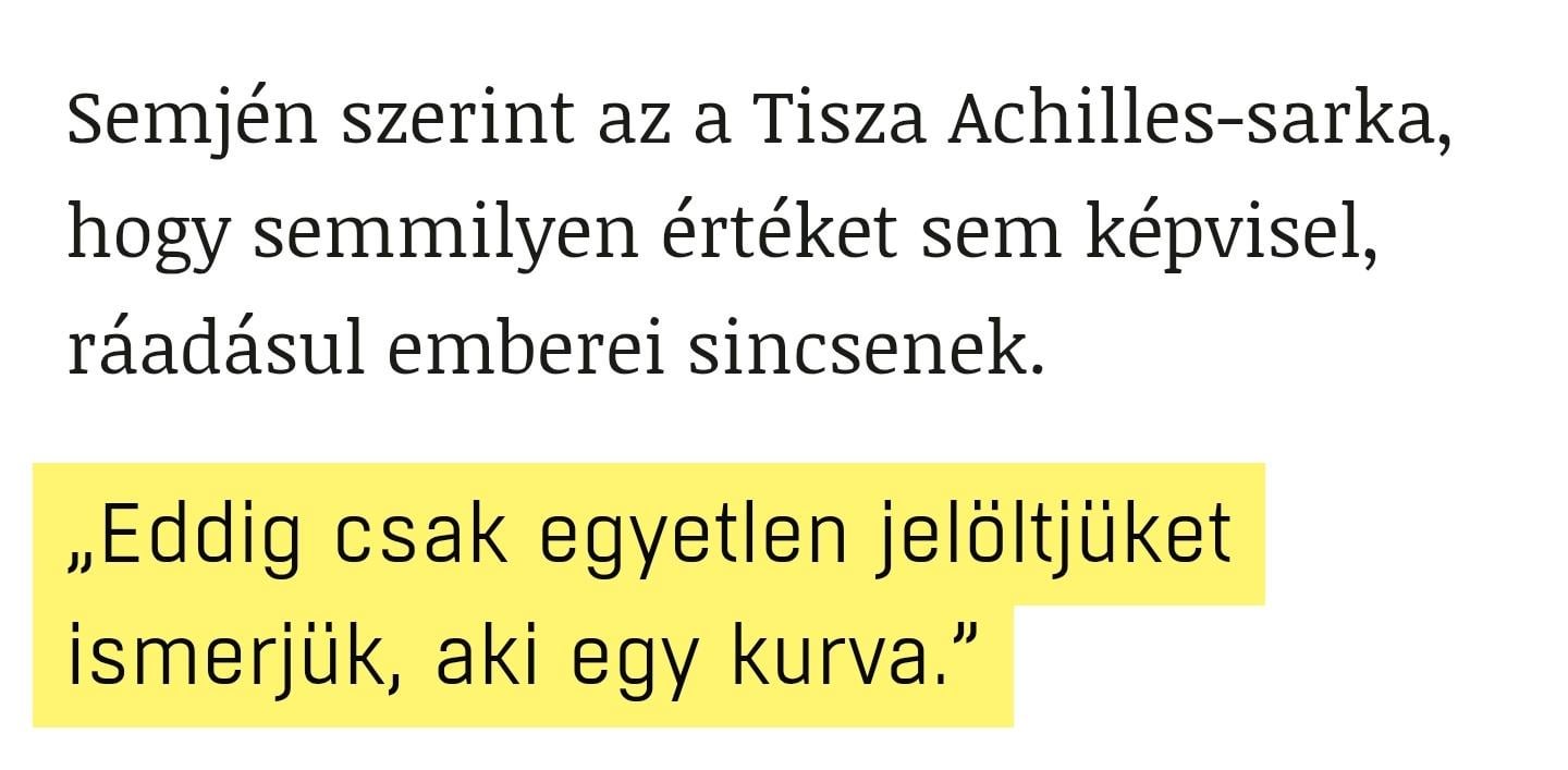 Es Semjen a kereszteny politikus