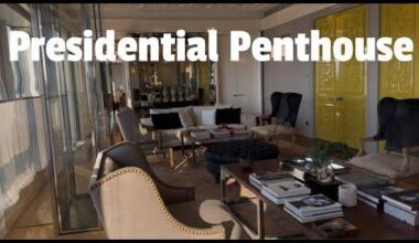30,000 USD/Night InterContinental Presidential Penthouse Suite Geneva, Switzerland