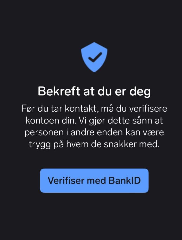 Finn practically banned those without BankID