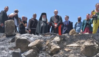Jerusalem church heads visit Taybeh in the West Bank: Christians’ presence in the Holy Land is at risk 