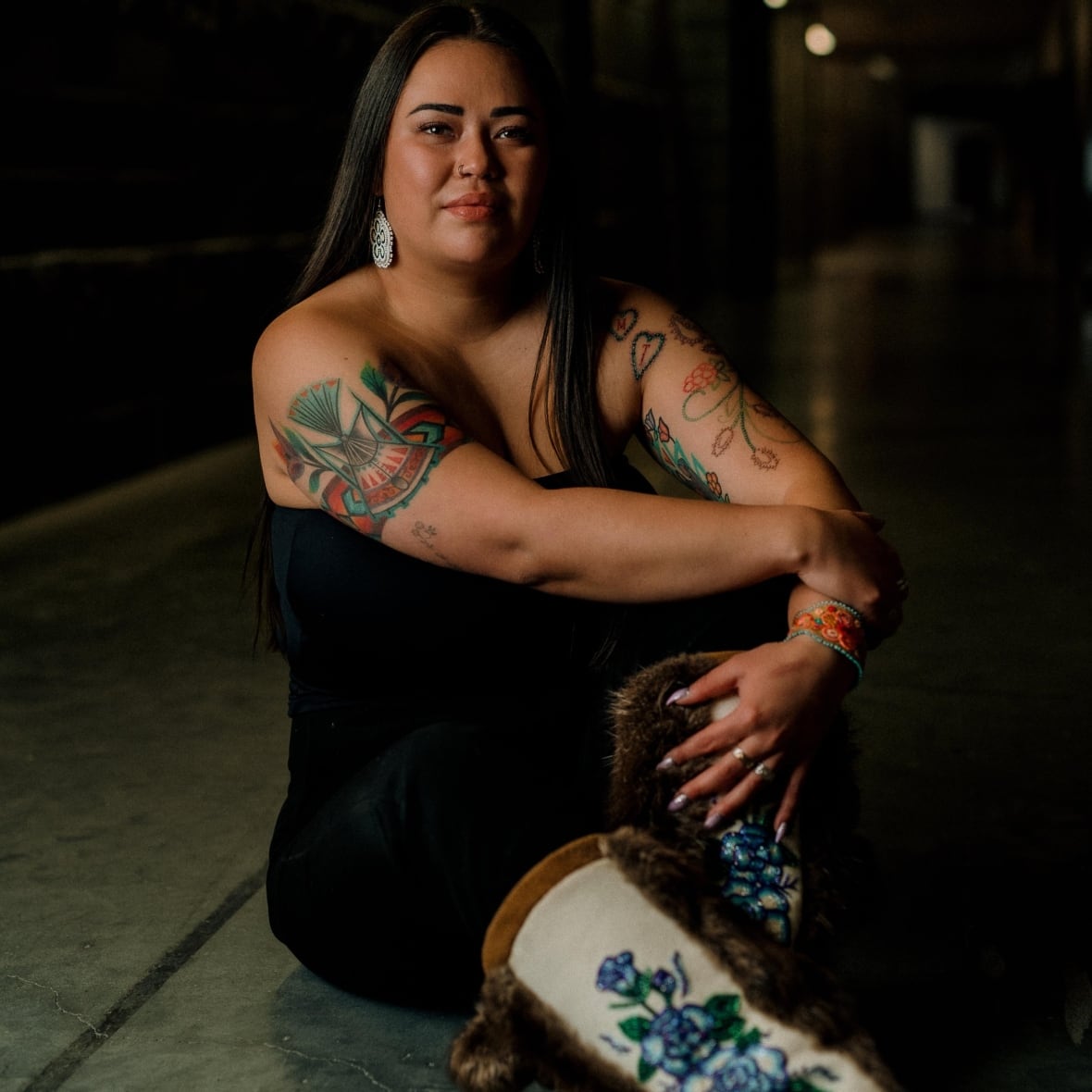 Miss Indigenous Canada 2025 contestant, Taylor Behn-Tsakoza