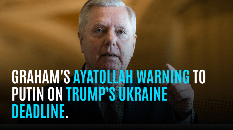 Senator Graham supports a plan to impose 100% tariffs on buyers of Russian oil, a move designed to cripple Putin's war machine. He warns that Moscow should take the ultimatum seriously, citing past U.S. action against Iran. Russia's dismissal of the threat is a grave miscalculation.