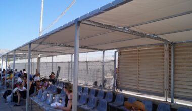 Tέντα και 120 νέα καθίσματα στο τελωνείο Χίου | Alithia.gr | online ενημέρωση για τη Χίο | ΑΛΗΘΕΙΑ | ΕΙΔΗΣΕΙΣ | ΝΕΑ | ΧΙΟΣ