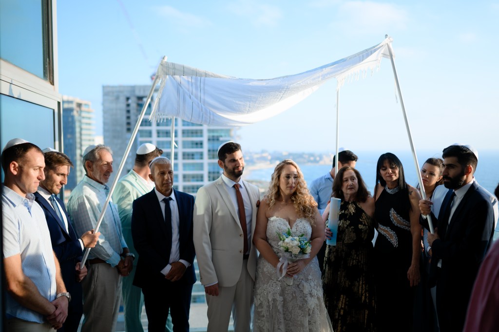 I got married in Israel during the Iran-Israel war